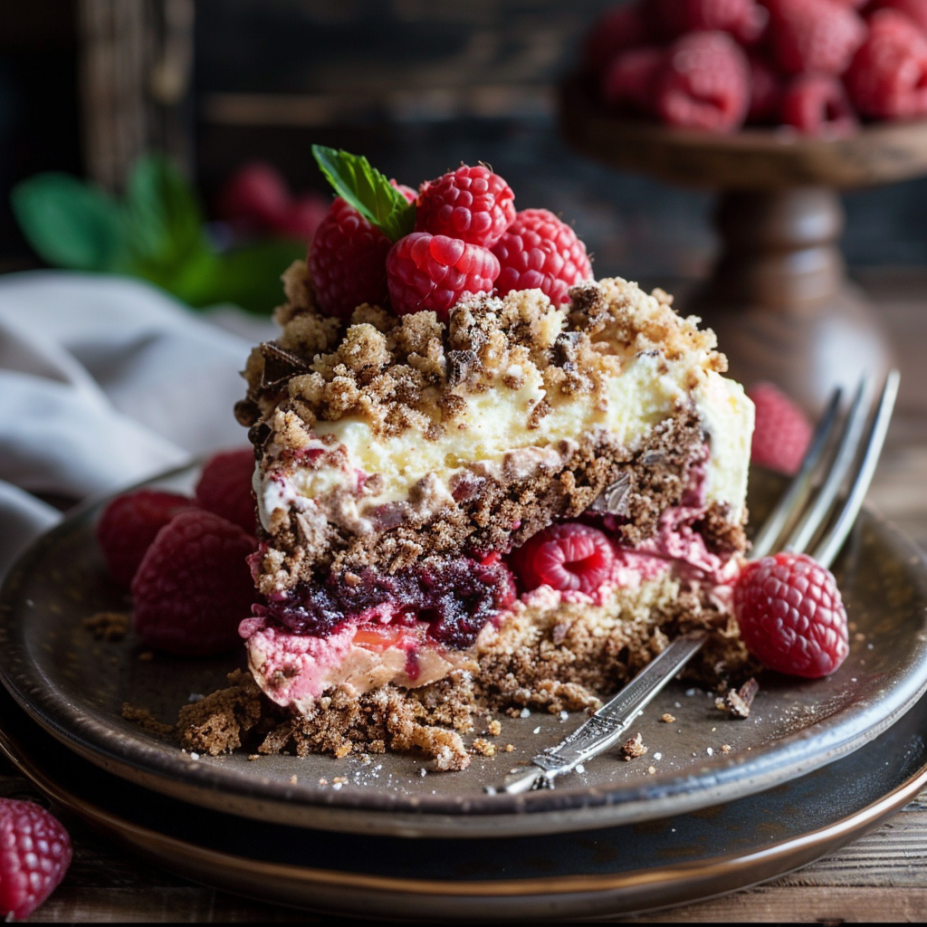 Chocolate_Raspberry Cheesecake Crumb Cake